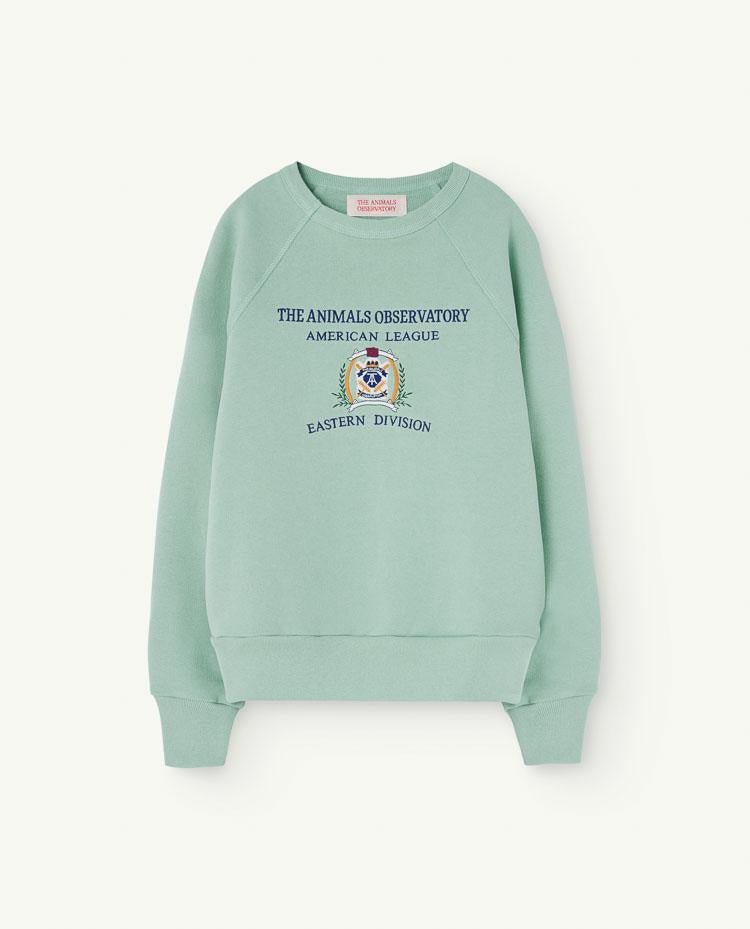 Turquoise Shark Sweatshirt COVER
