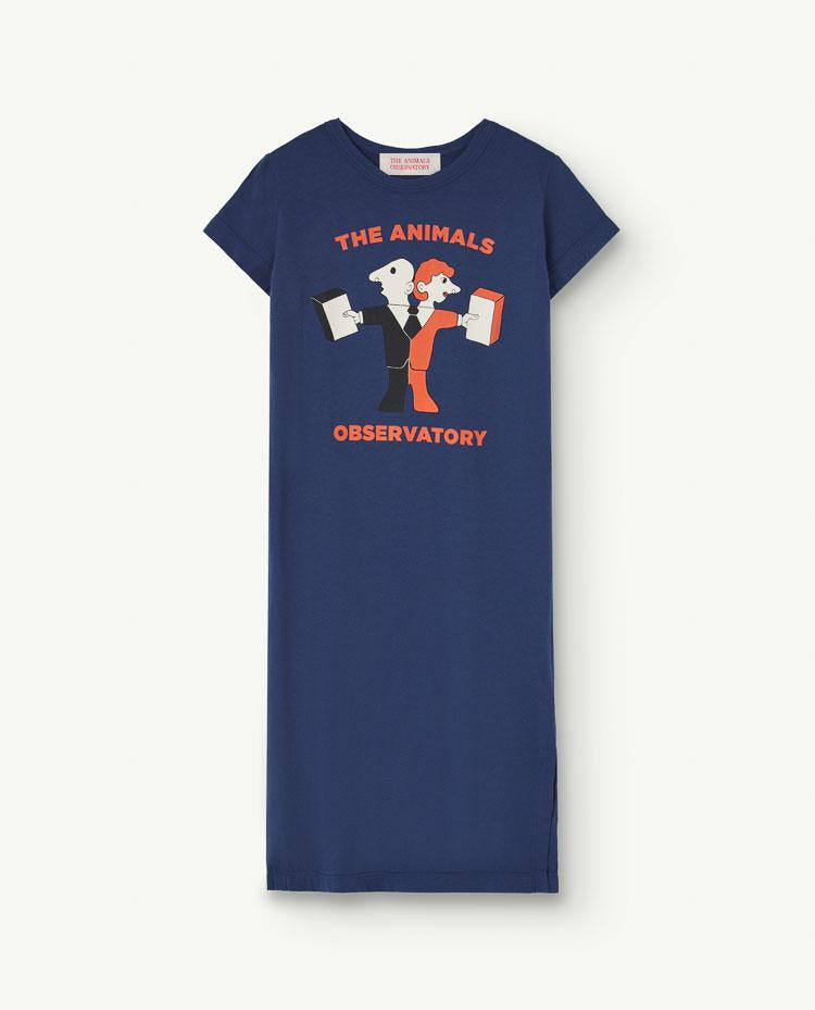 Deep Blue Gorilla Dress COVER
