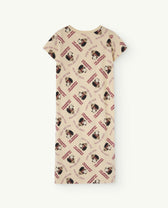 Beige Gorilla Dress PRODUCT BACK