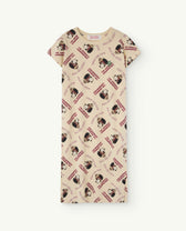Beige Gorilla Dress PRODUCT FRONT