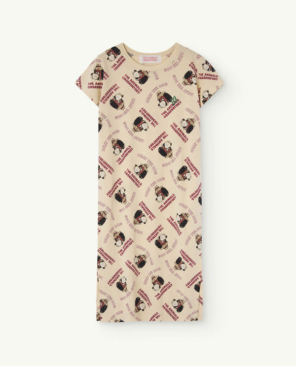 Beige Gorilla Dress PRODUCT FRONT