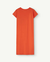 Orange Gorilla Dress PRODUCT BACK