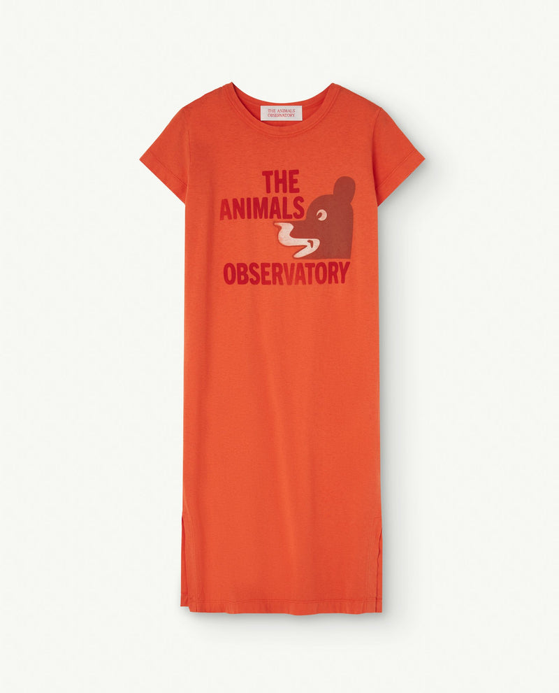 Orange Gorilla Dress PRODUCT FRONT