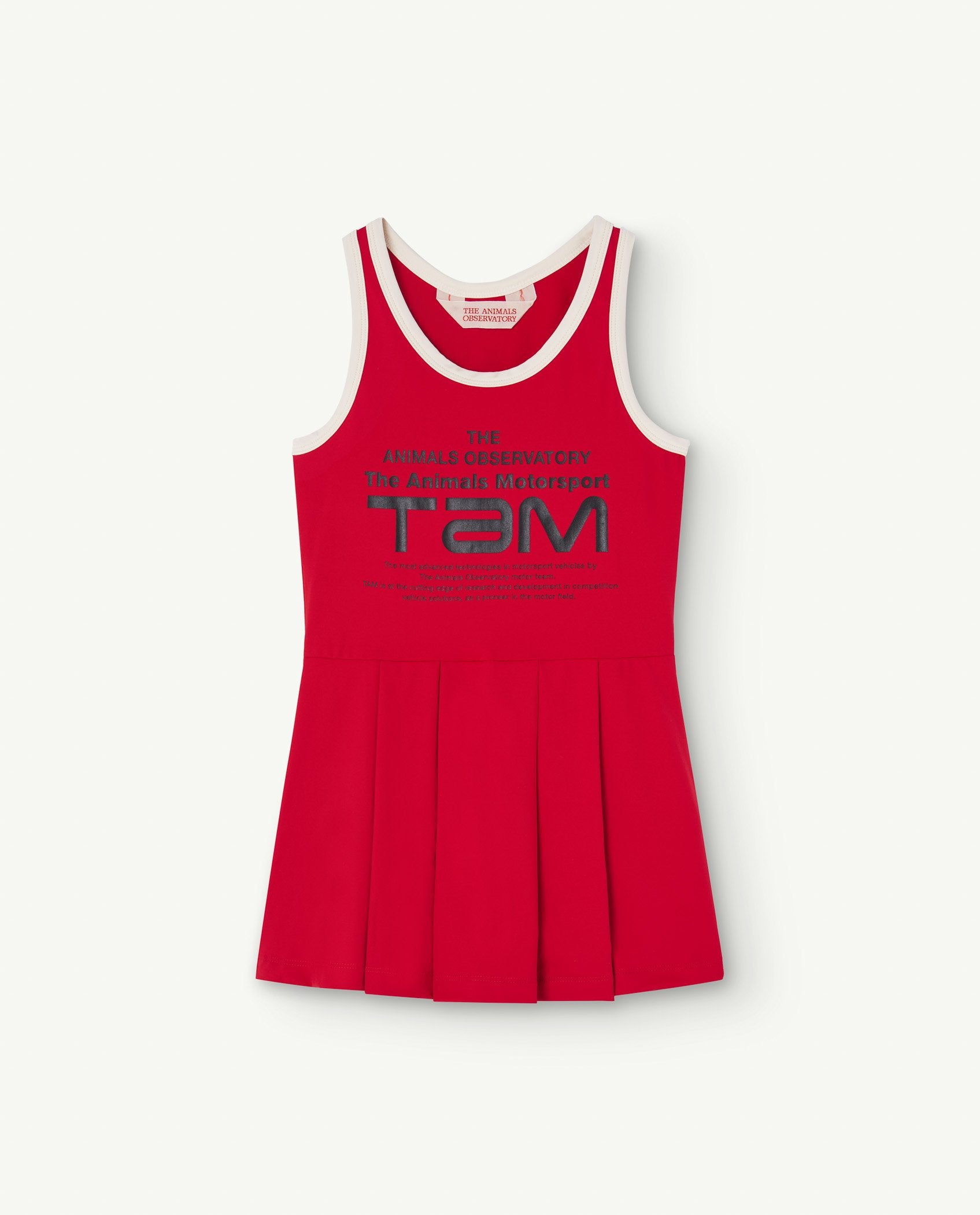 Red Vulture Tennis Dress Set PRODUCT FRONT