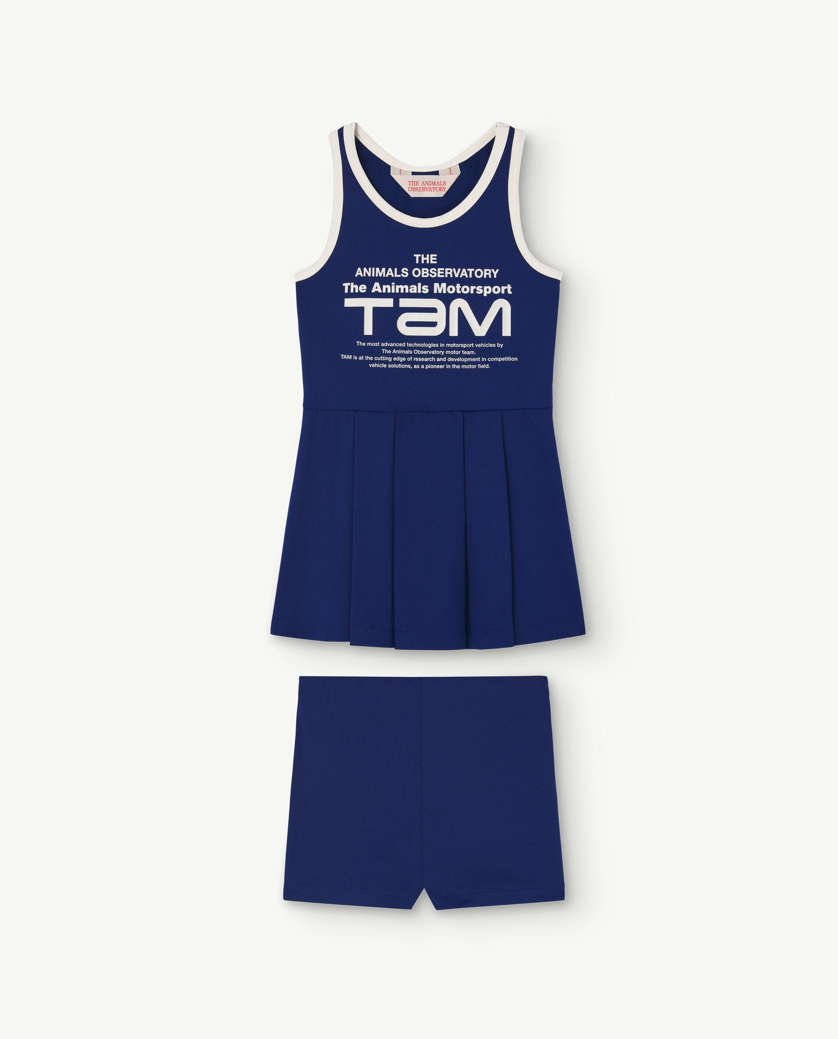 Navy Vulture Tennis Dress Set PRODUCT SIDE