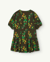 Deep Brown Walrus Dress PRODUCT BACK