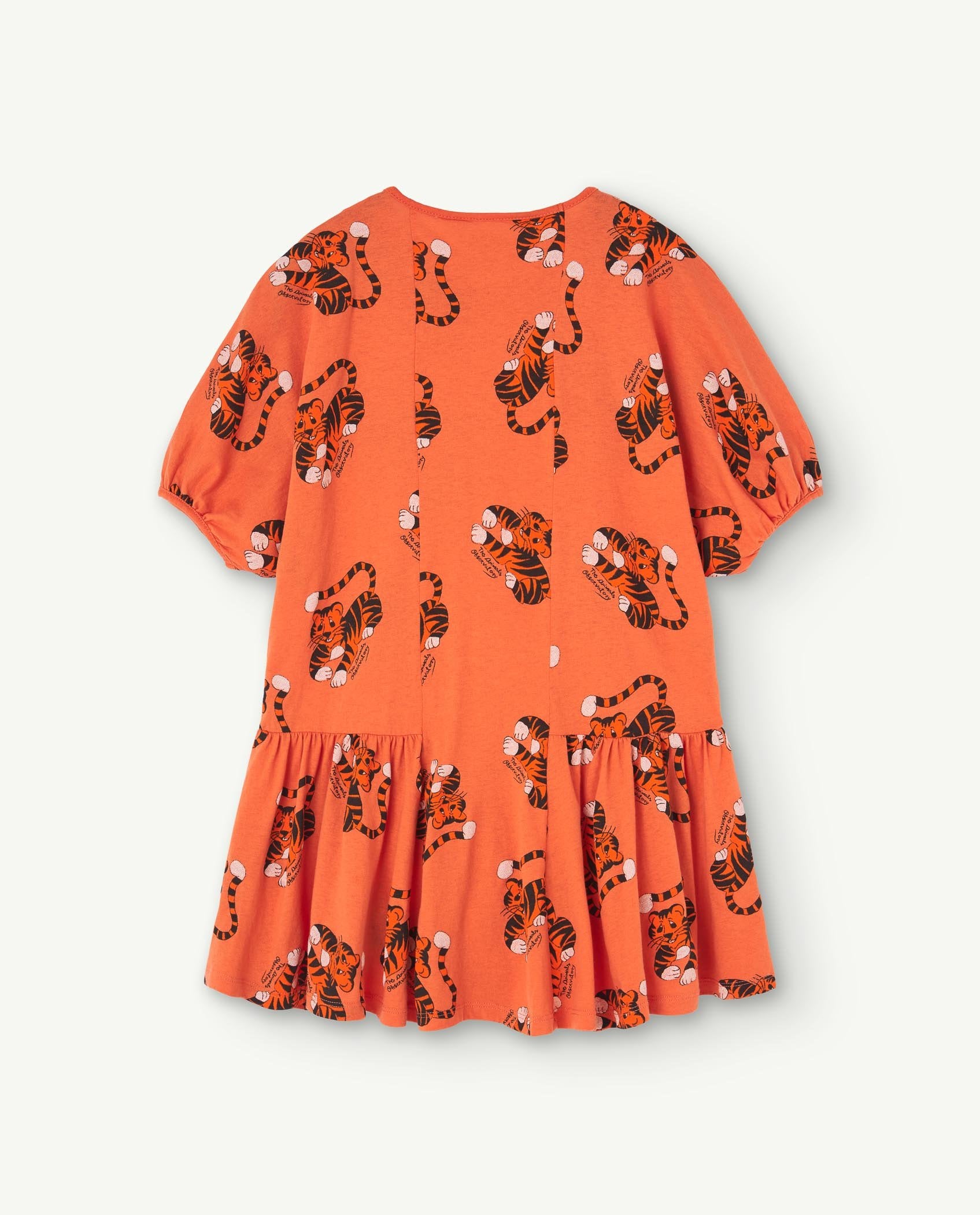 Orange Walrus Dress PRODUCT BACK