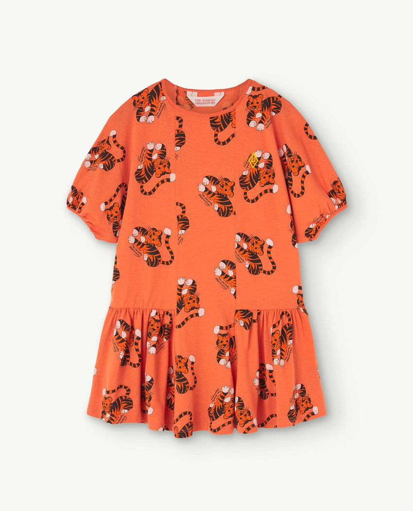 Orange Walrus Dress PRODUCT FRONT