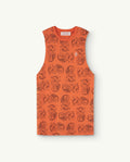 Orange Gazel Dress