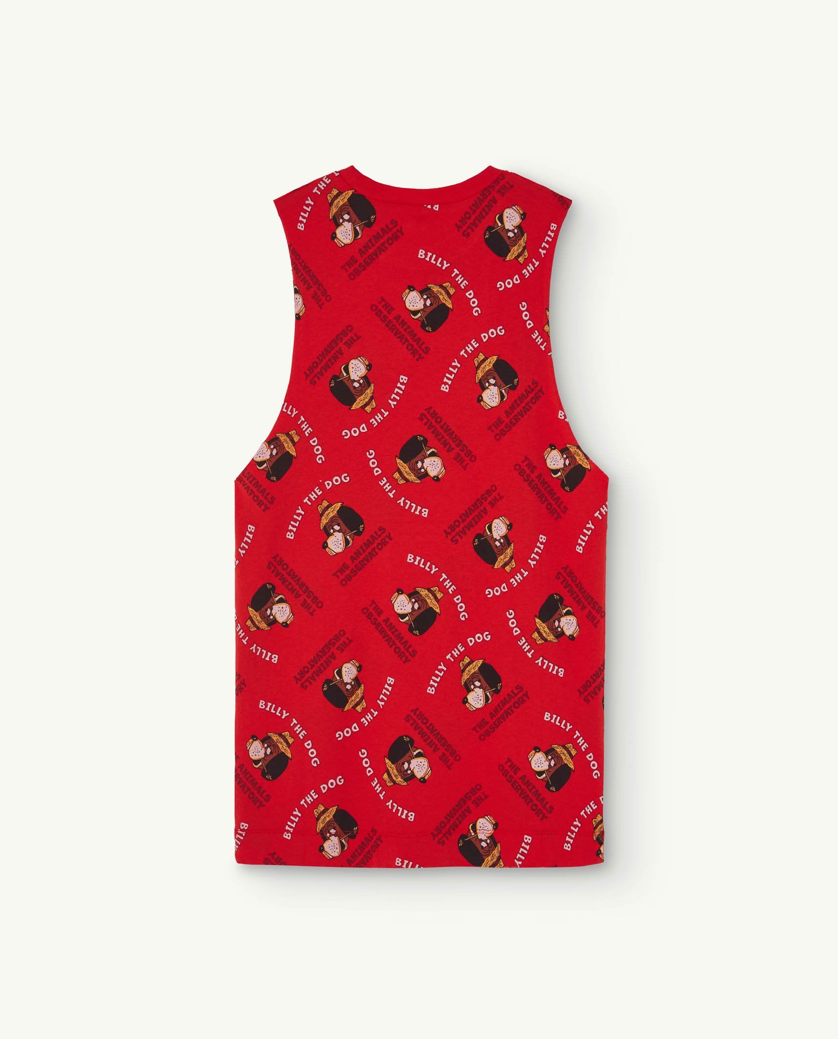 Red Gazel Dress PRODUCT BACK