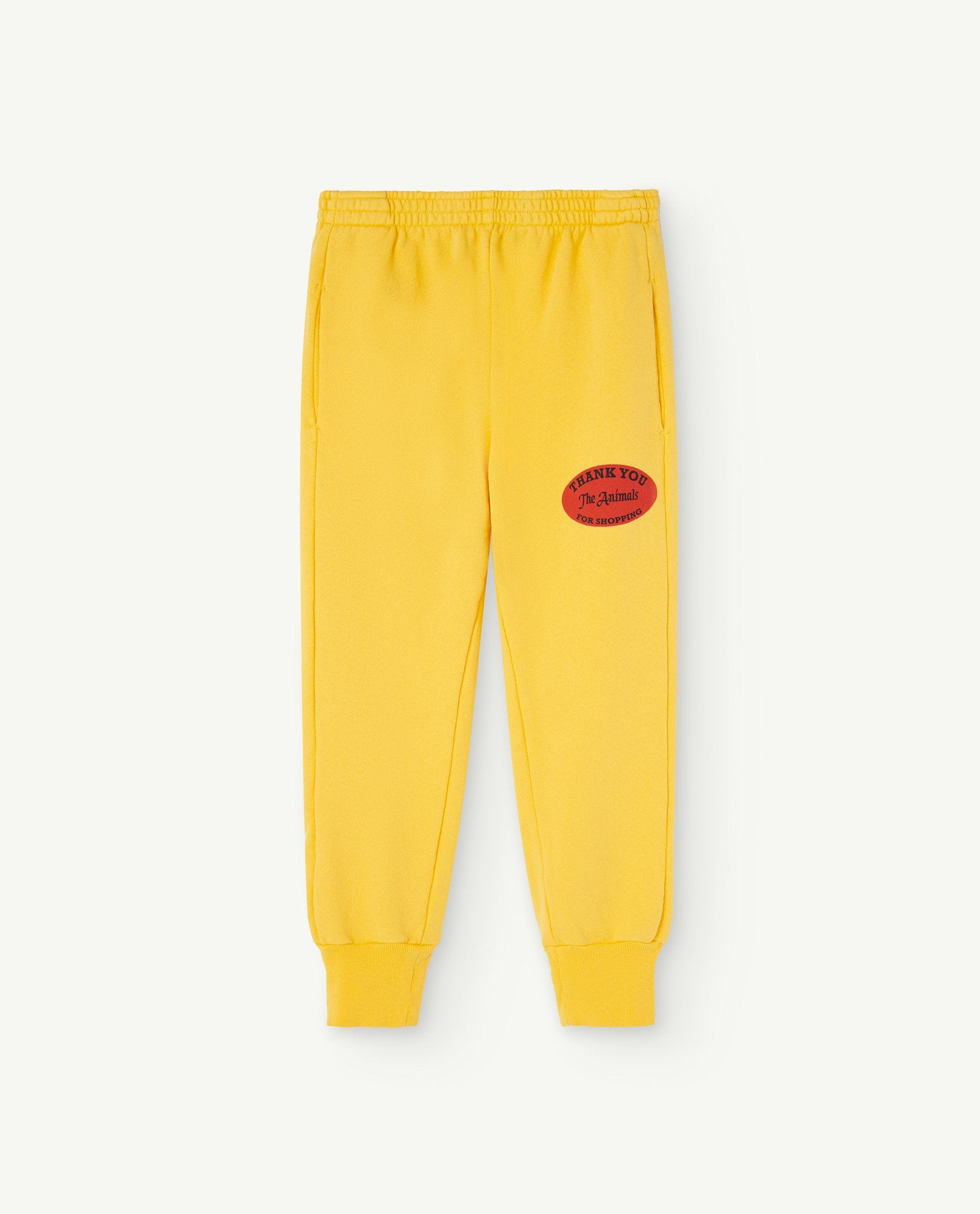 Yellow Panther Sweatpants PRODUCT FRONT