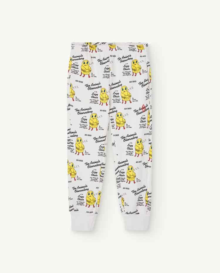 White Panther Sweatpants COVER