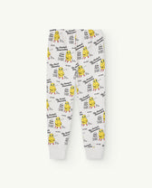 White Panther Sweatpants PRODUCT BACK