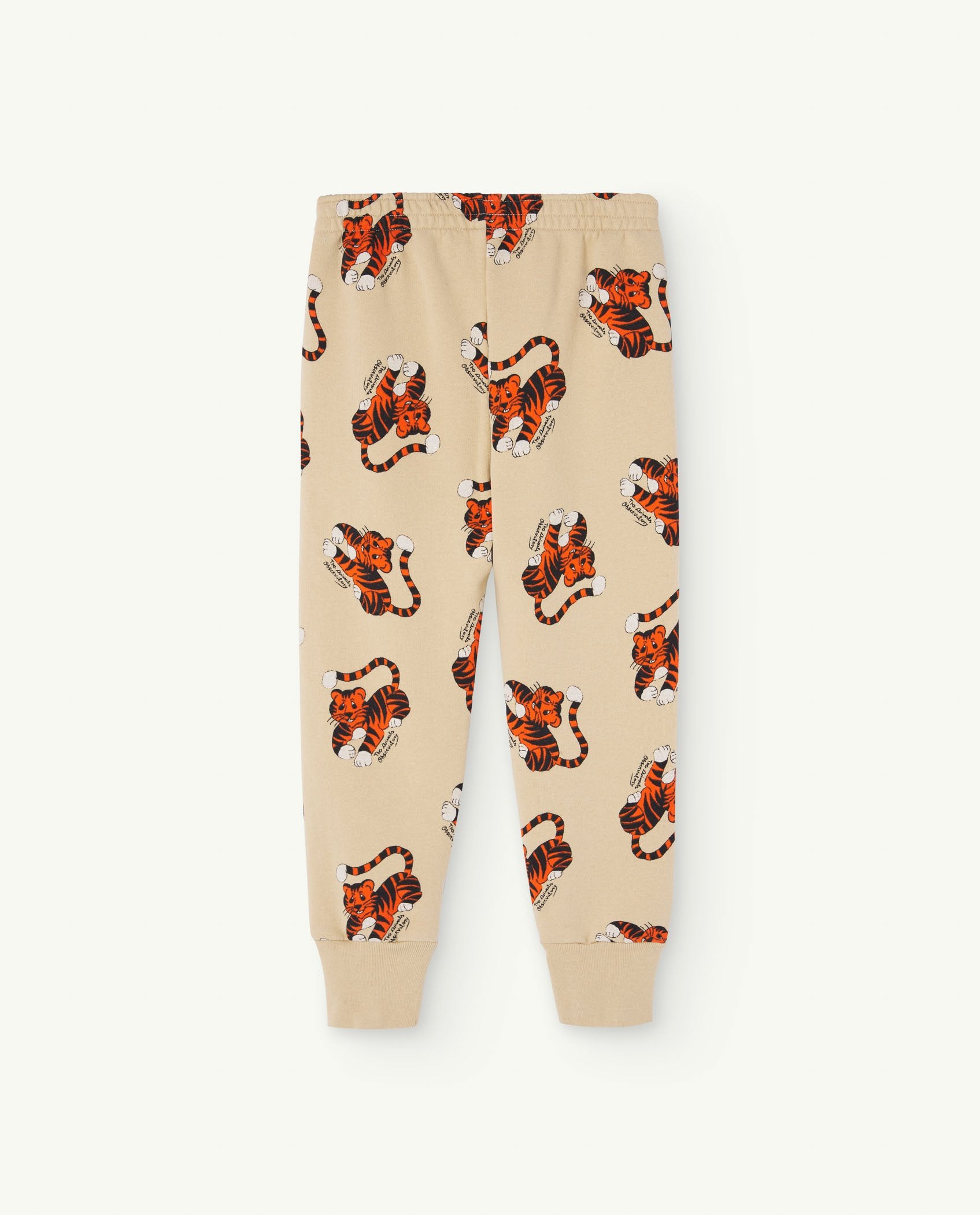 Beige Panther Sweatpants PRODUCT BACK