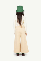 Beige Platypus Sweatpants MODEL BACK