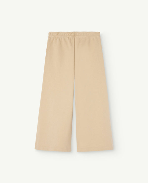 Beige Platypus Sweatpants PRODUCT BACK