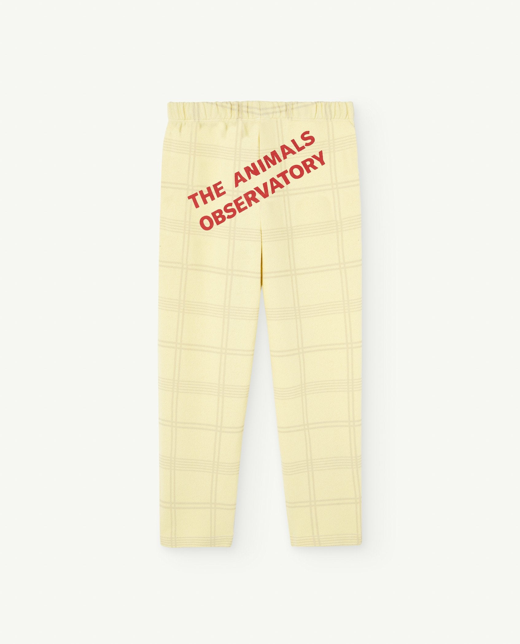 Soft Yellow Horse Sweatpants PRODUCT BACK