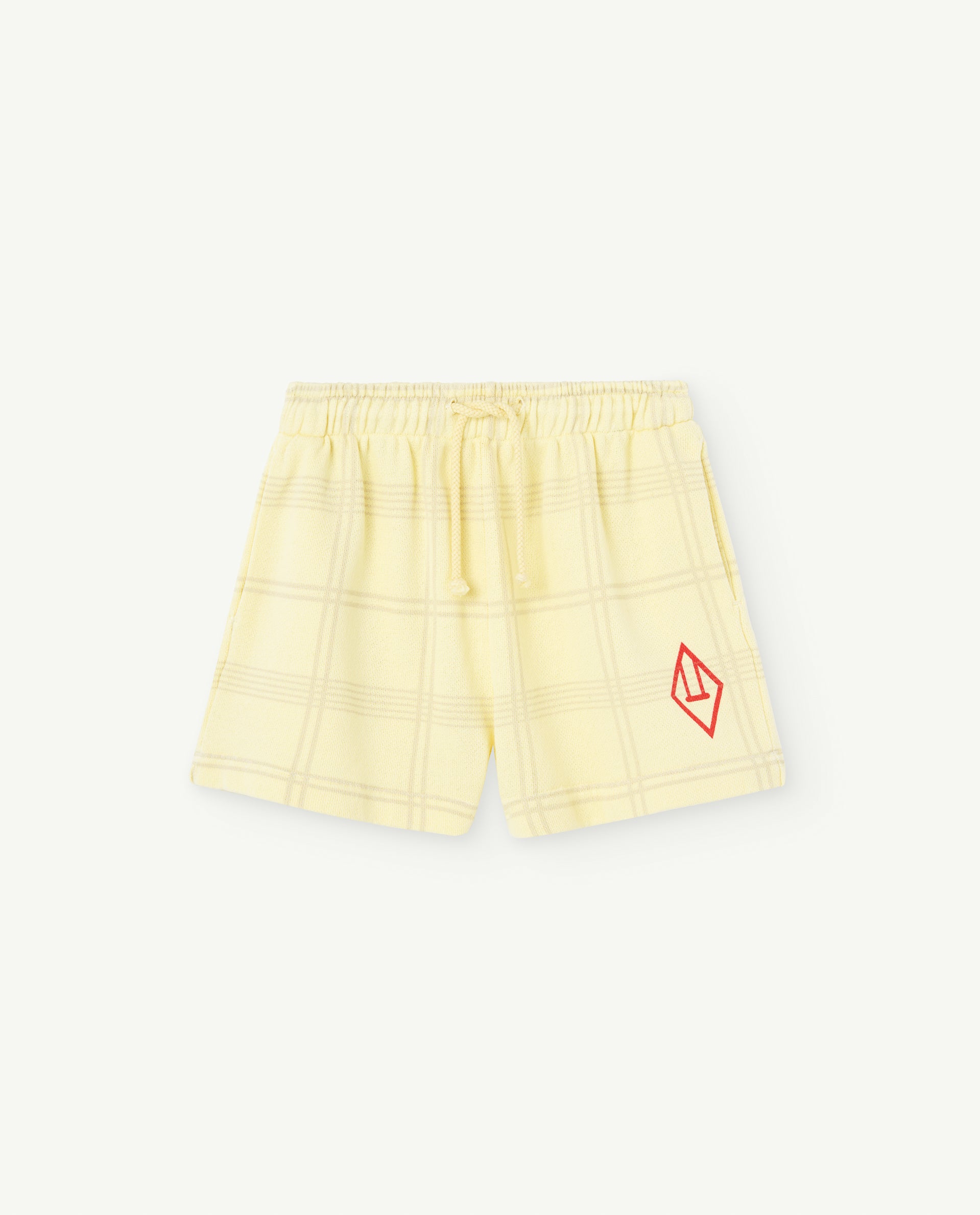 Soft Yellow Hedgehog Shorts