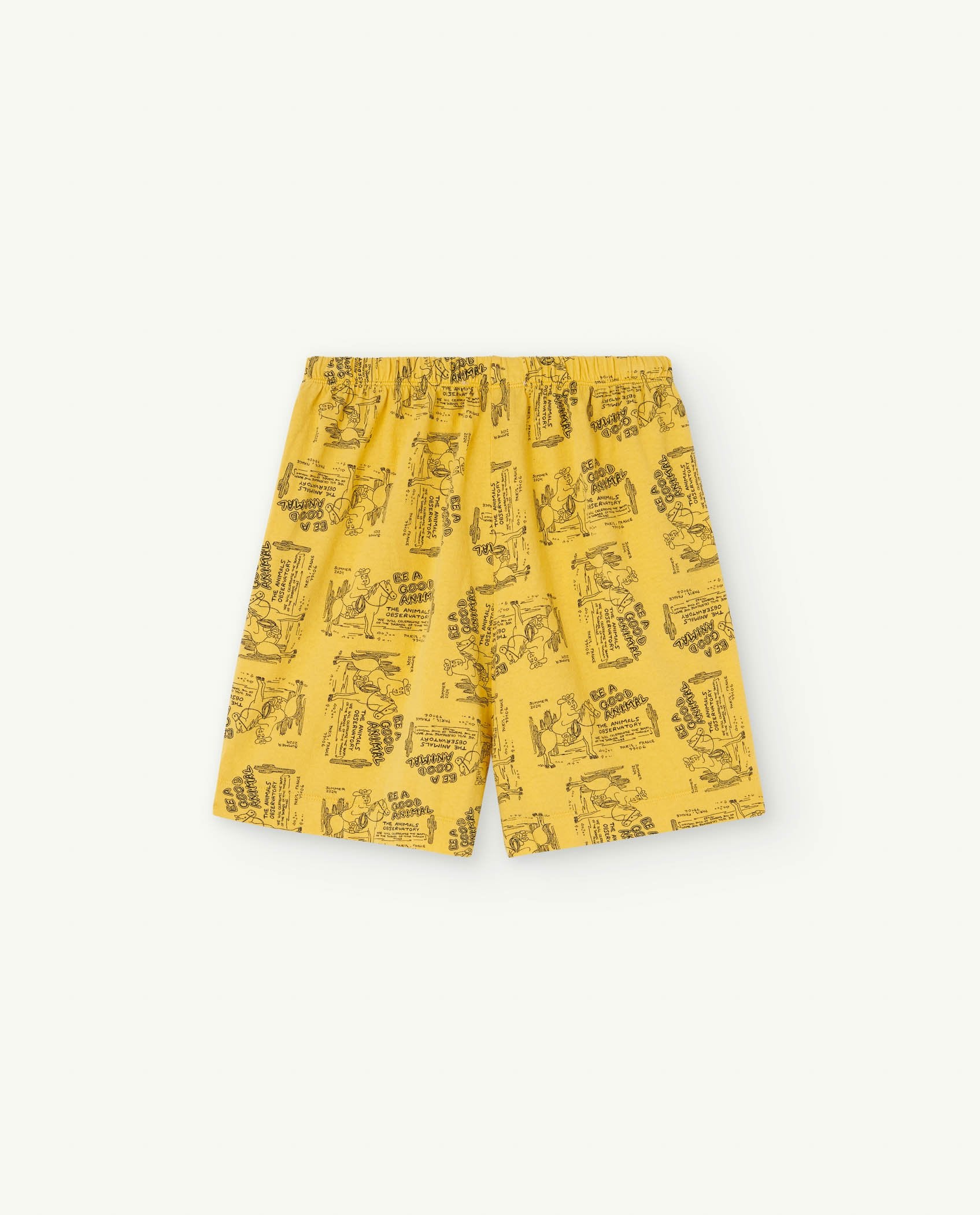 Yellow Mole Bermudas PRODUCT BACK
