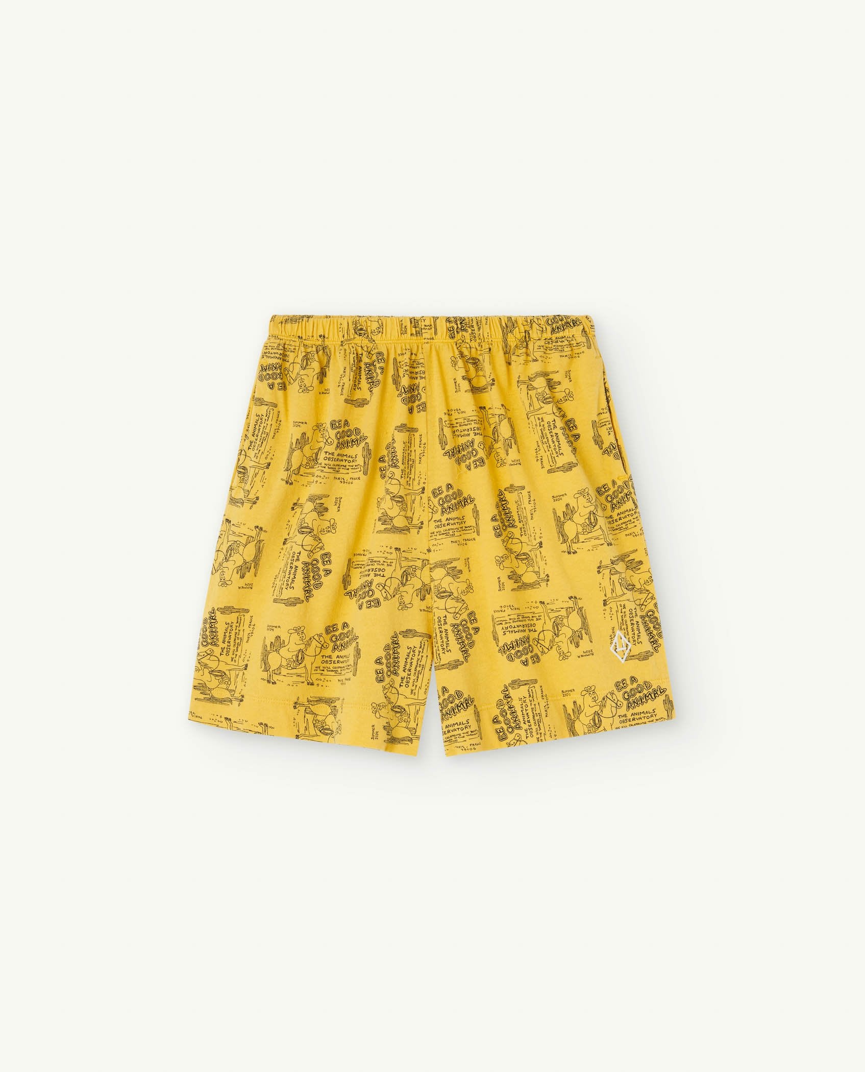 Yellow Mole Bermudas PRODUCT FRONT
