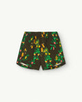 Deep Brown Gardener Shorts