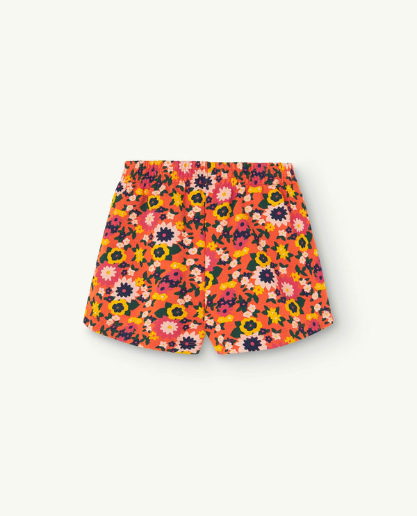 Orange Gardener Shorts PRODUCT BACK