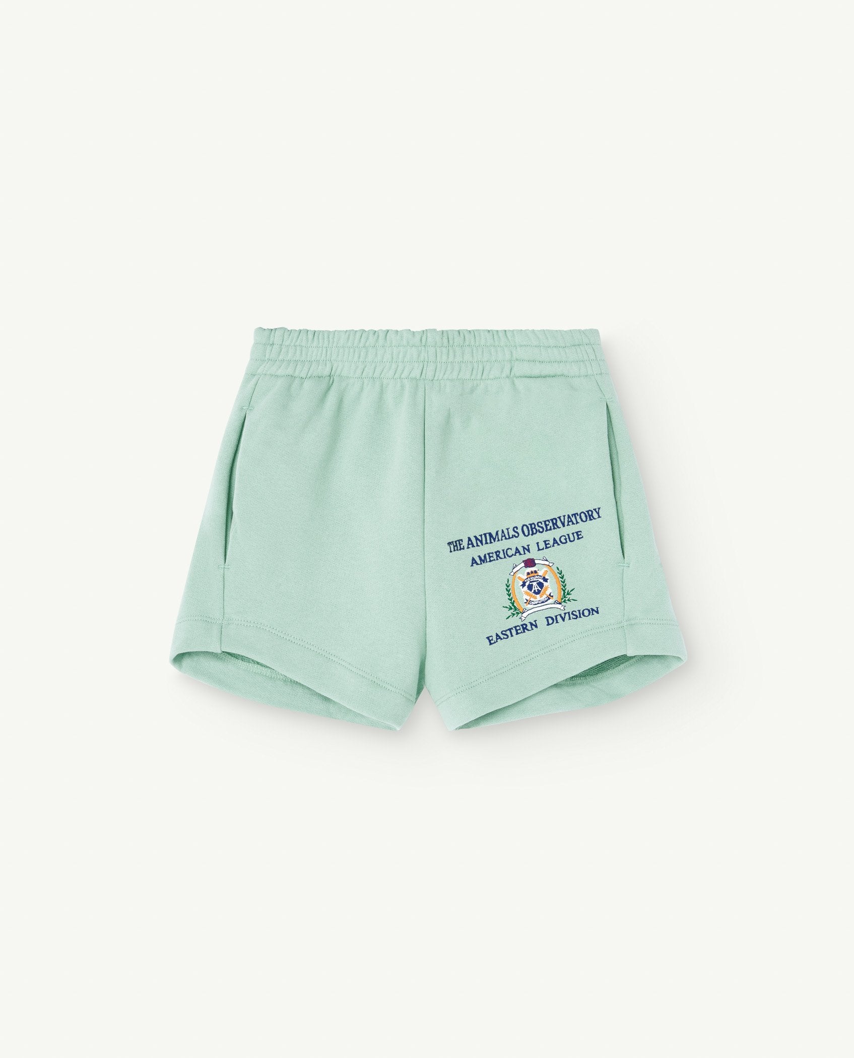 Turquoise Gardener Shorts PRODUCT FRONT
