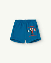 Blue Gardener Shorts PRODUCT FRONT
