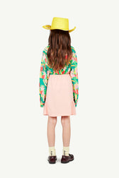Pink Slug Skirt MODEL BACK