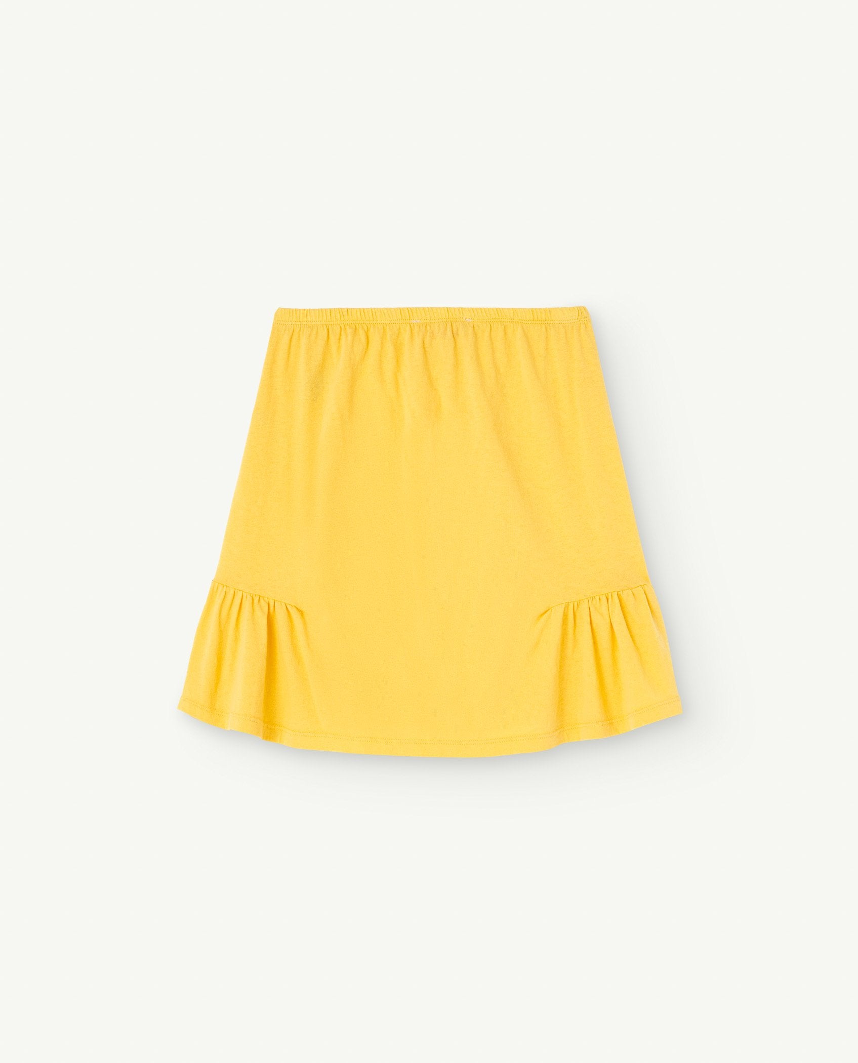 Yellow Slug Skirt PRODUCT BACK