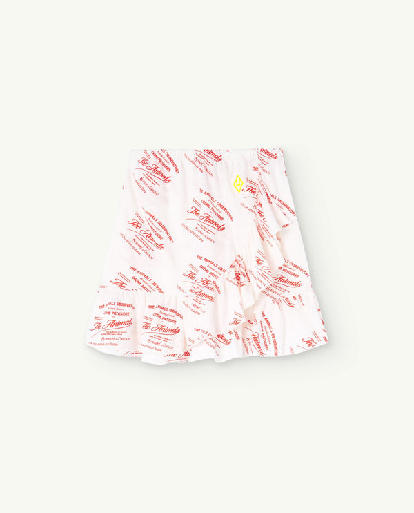 White Manatee Skirt PRODUCT FRONT
