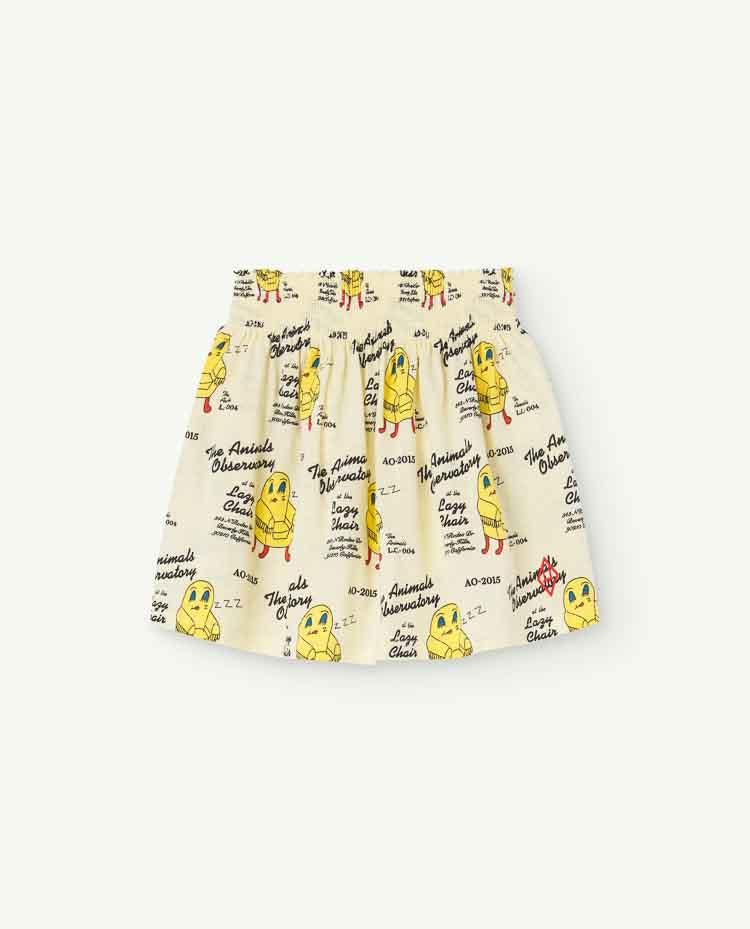 Soft Yellow Wombat Skirt COVER