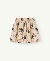 Beige Wombat Skirt PRODUCT BACK