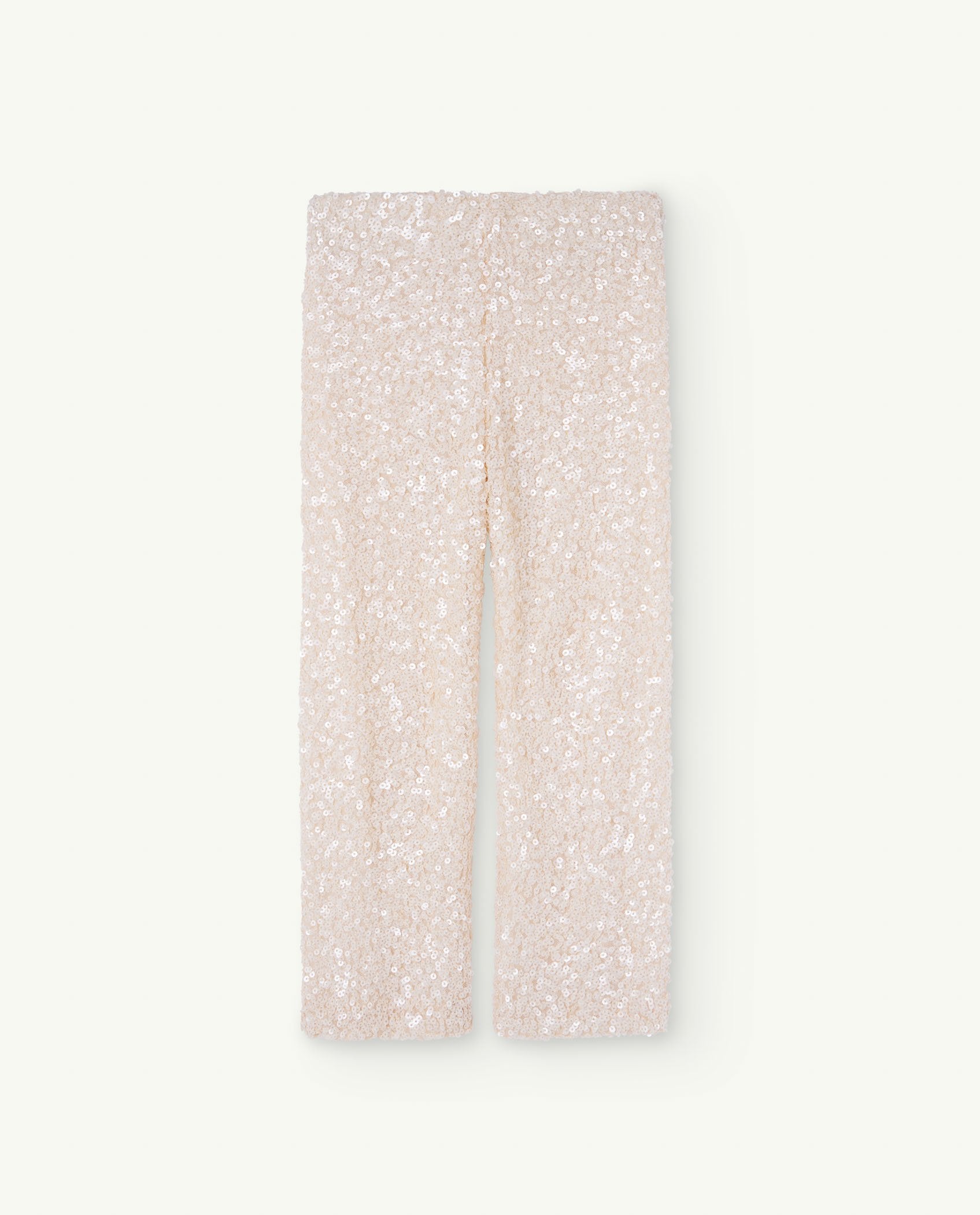 White Sequins Robin Pants PRODUCT BACK
