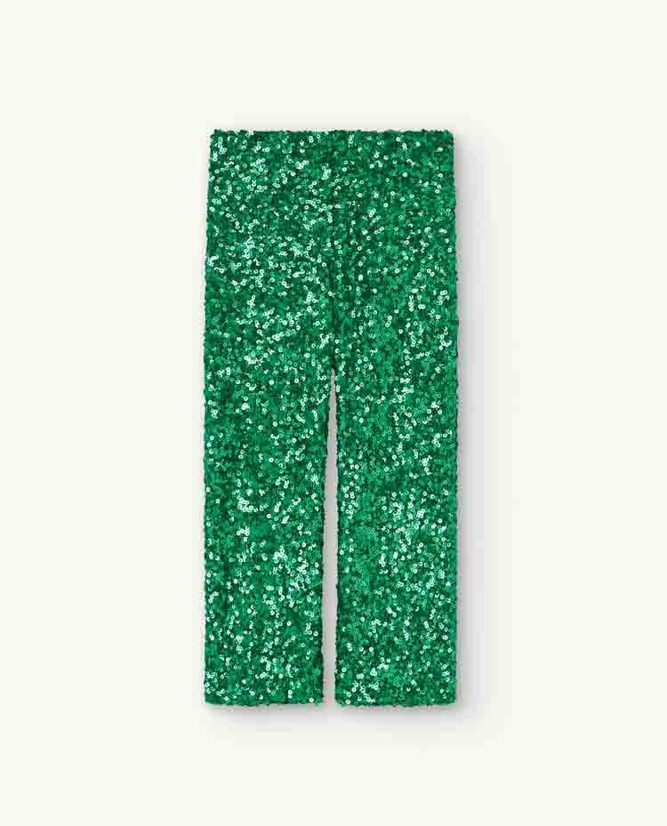 Green Sequins Robin Pants COVER