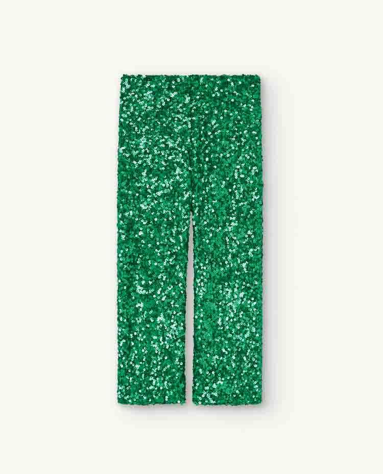 Green Sequins Robin Pants COVER