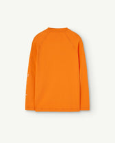 Orange Deer Rash Guard PRODUCT BACK