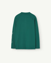 Green Deer Rash Guard PRODUCT BACK