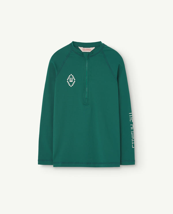 Green Deer Rash Guard PRODUCT FRONT
