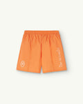 Orange Puppy Swim Shorts