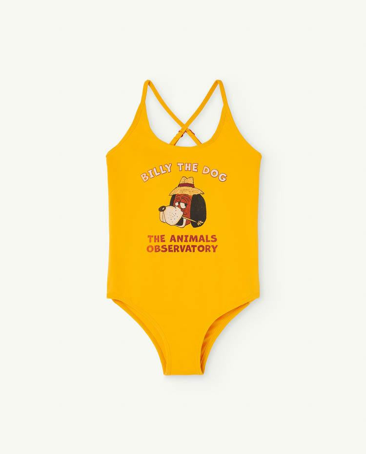 Yellow Octopus Swimsuit COVER