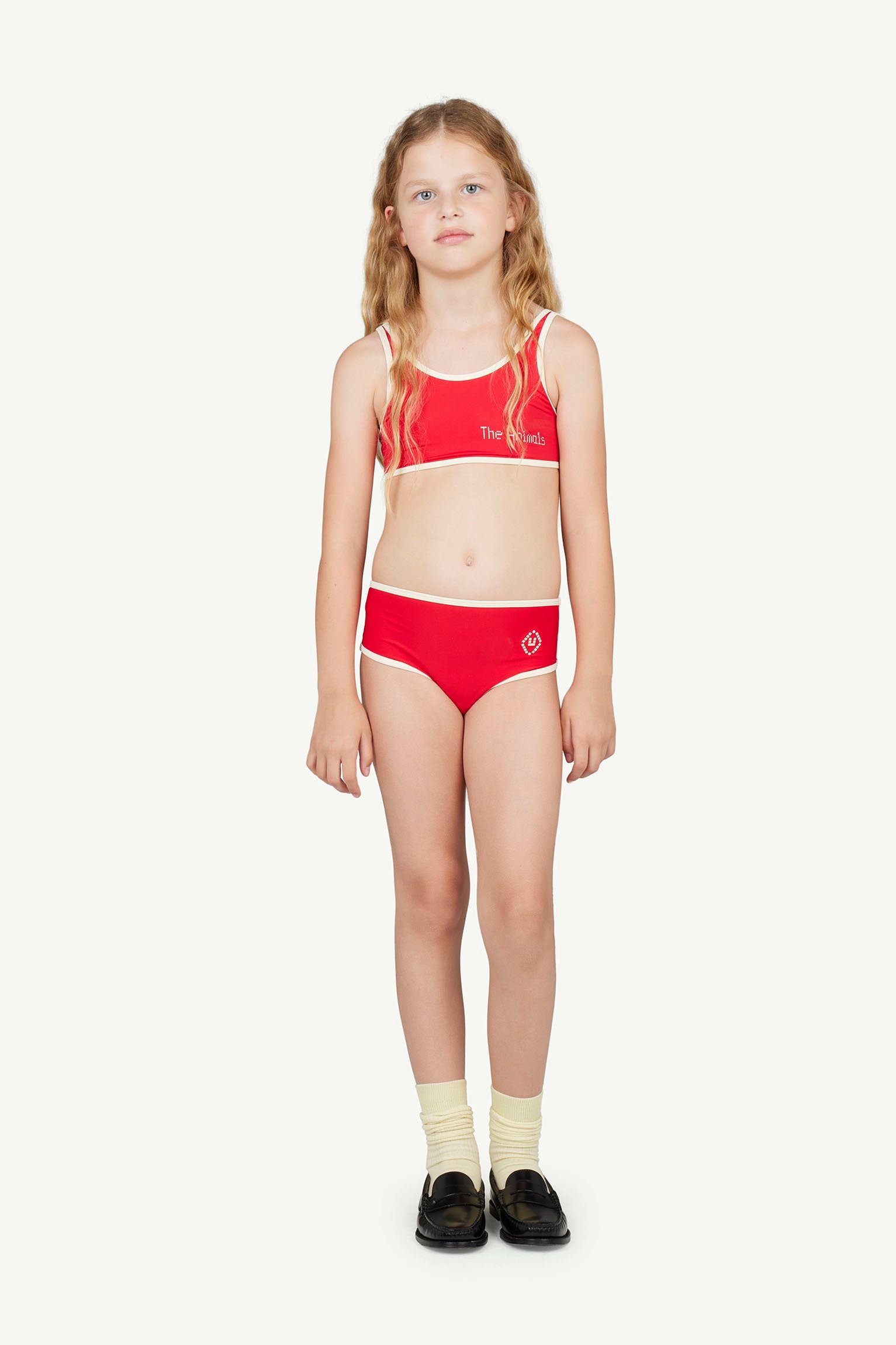 Red Triton Bikini MODEL FRONT