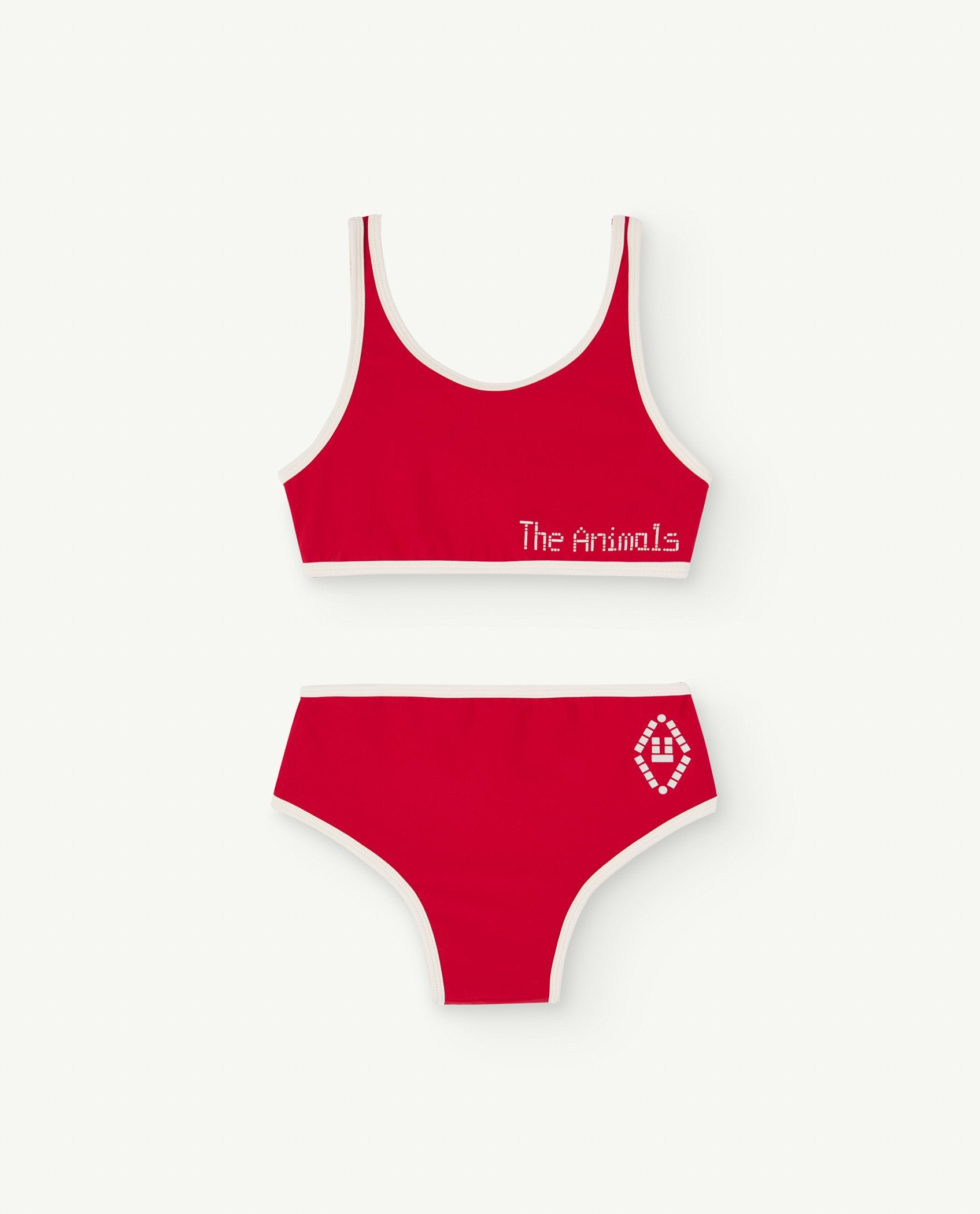 Red Triton Bikini PRODUCT FRONT