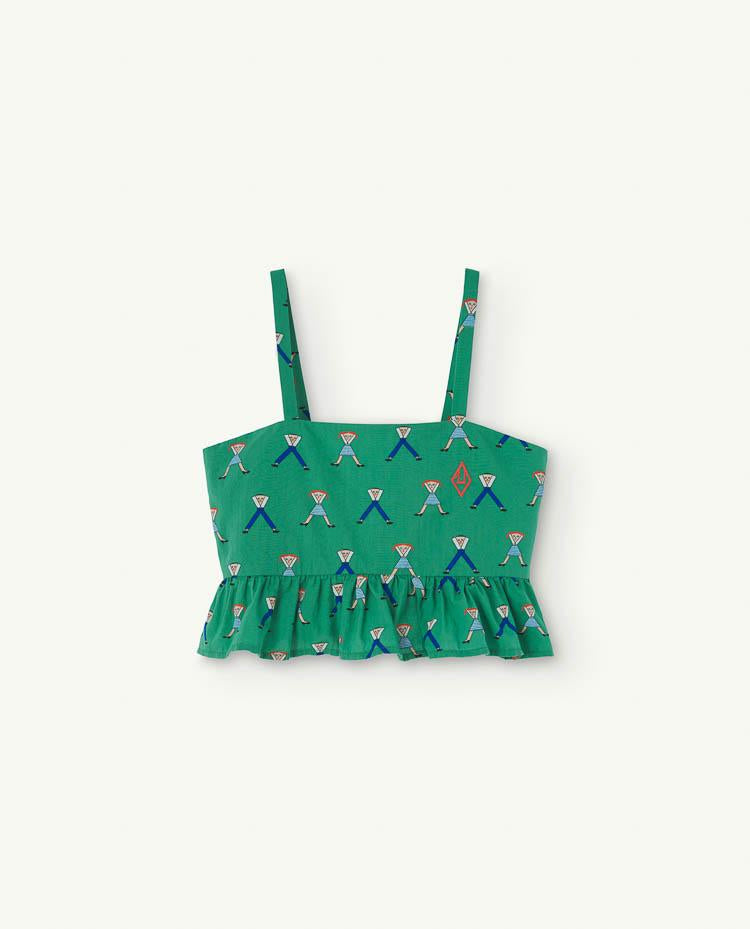 Green Stork Blouse COVER