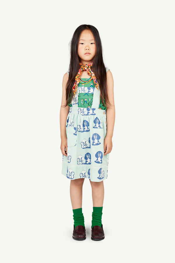 Green Stork Blouse MODEL FRONT