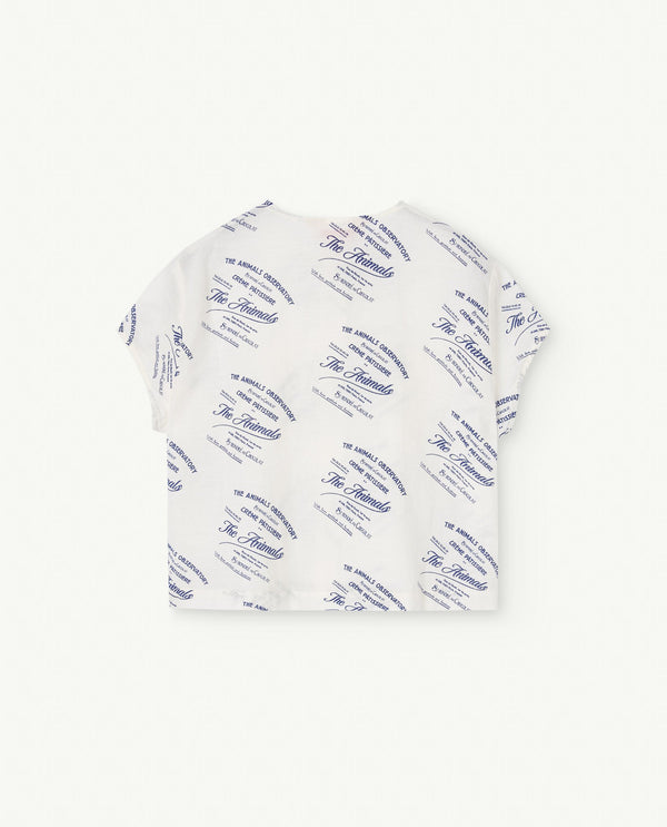 White Baboon Short Sleeve Shirt PRODUCT BACK