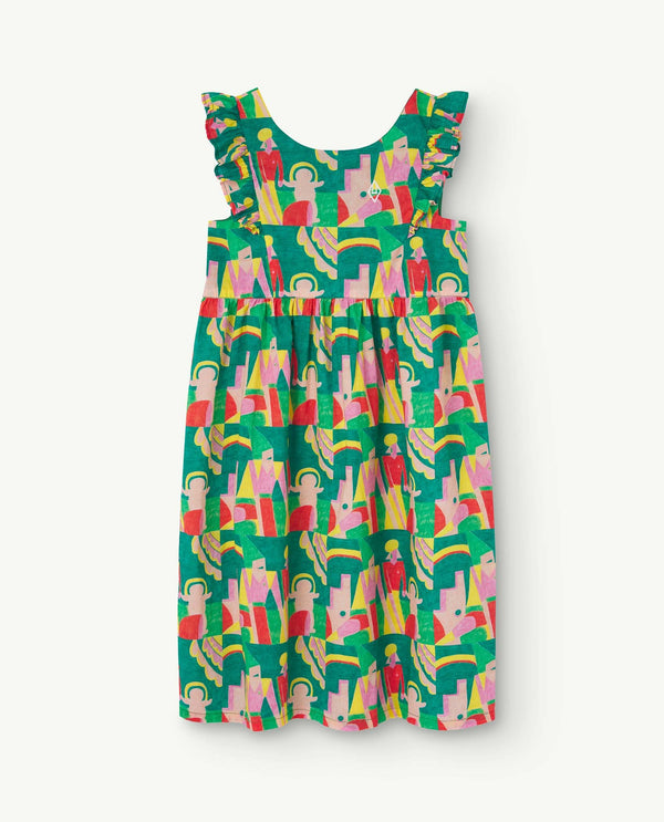 Flowers Otter Dress PRODUCT FRONT