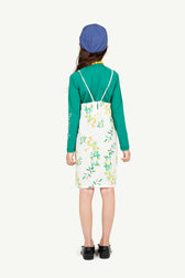 White Marten Dress MODEL BACK