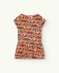 Orange Hummingbird Dress