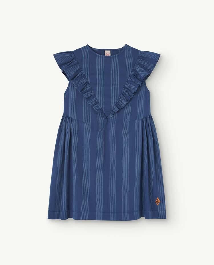 Deep Blue Giraffe Dress COVER